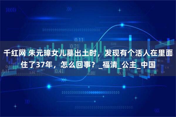 千红网 朱元璋女儿墓出土时，发现有个活人在里面住了37年，怎么回事？_福清_公主_中国